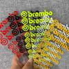 Высокотемпературные светоотражающие наклейки Brembo для модификации тормозов автомобиля и мотоцикла