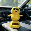 Солнечная игрушка на приборную панель автомобиля, забавная качающаяся фигурка, авто-качалка для автомобиля, офисного стола, милый мультяшный