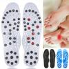 Shoe Insoles with 68 Magnetic Stones for Massage and Acupressure of Foot Points