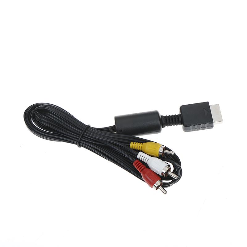 AV аудио видео кабель шнур провод для PS2 PS3 Play Station консоль система