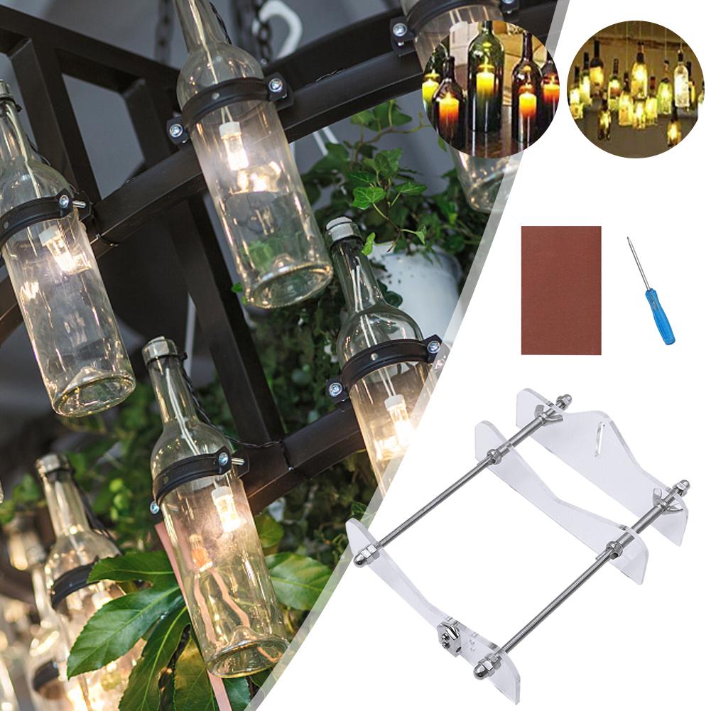 Станок для резки стеклянных скульптур, регулируемый станок для резки стекла, инструмент «сделай сам», для вина, пива, ликера, виски, шампанского