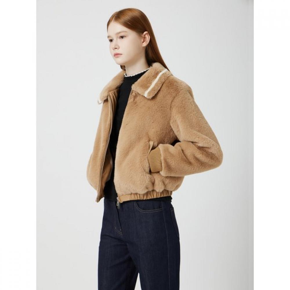 Cc Collect Fur Zip Jacket C254psj311