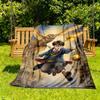 1pc Harry Potter Hogwarts Magic Outdoor Blanket Lightweight Flannel, All-Season Use for Sofa, Bed, Travel, Camping, Living Room, Office, Couch064