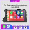 Android Radio For Ssangyong Kyron Actyon 2005 2006 2007 2008-2013 Car Stereo Multimedia Player Carplay Auto GPS Navigation DSP