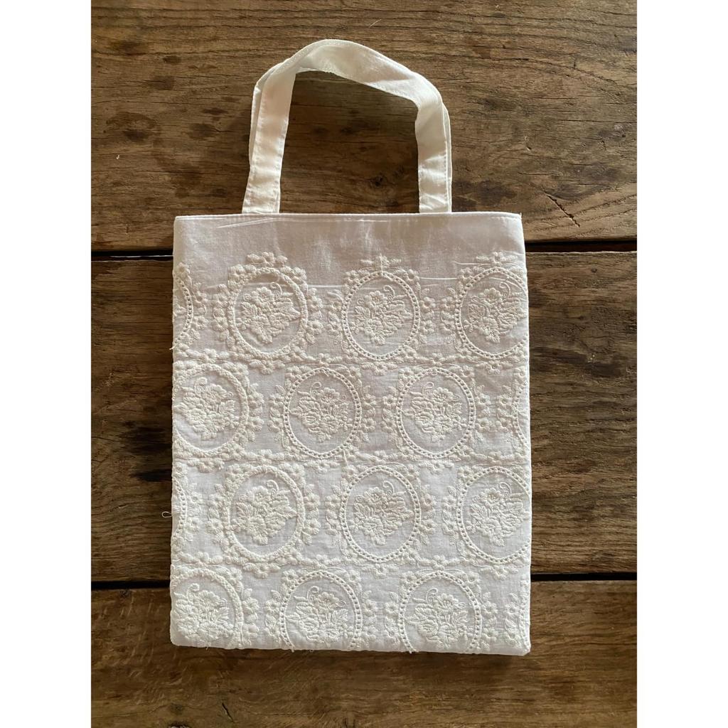 Сумка-тоут Vivienne Westwood 24 x 29 Хлопок Роза Белый Эко-шоппинг WK2311G4 Сумка, см, Белый, Серия, Сумка, Сумка, Сумка,