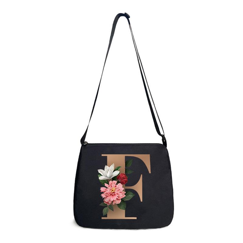 Новая сумка с принтом букв, женская модная универсальная сумка-клатч, портативная сумка-мессенджер, сумка-подмышка, наплечная сумка