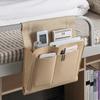 Large Capacity Felt Bedside Storage Pocket Hanging Organizer Bag For Mobile Phone Remote Control