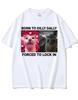 Born To Dilly Dally Forced To Lock In Funny Cat Meme Tee Unisex And Unisex Vintage Fashion Casual Cotton Short Sleeve TShirts