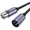 MOSWAG XLR Cable Microphone Cable 2m (2m) Male-Female