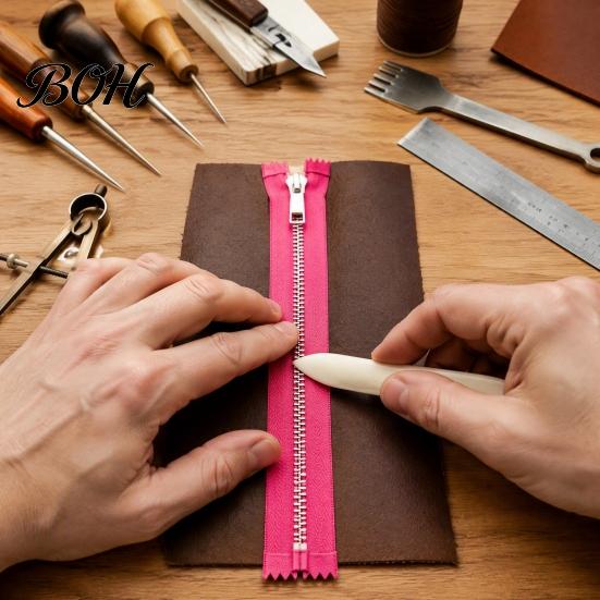 Bags Metal Zipper 20Pcs Closed-End Non Separating Zipper, Heavy Duty Y-Teeth Bulk, Short for DIY Sewing Purses Handbags Handbag Accessory