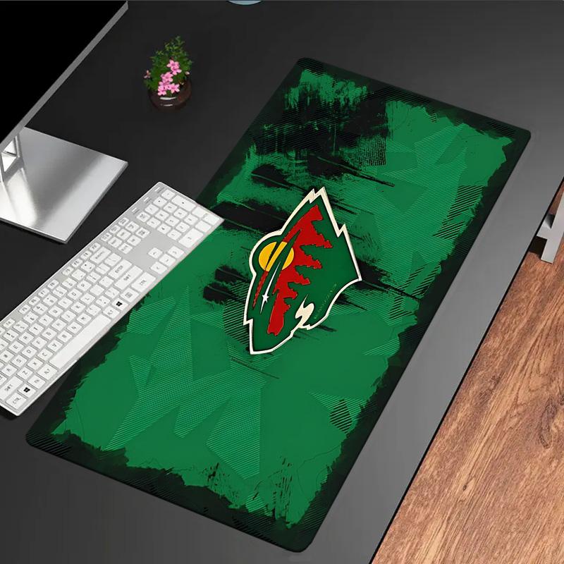Minnesota wild Mouse Pad, Rubber Base, Mouse Pad for Gamers and Office Use, Gaming Desk , Easy To Clean Mat Office Fan Gifts