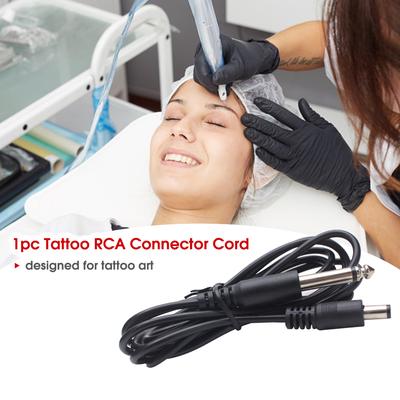 Силиконовые мягкие татуировки RCA соединительные шнуры кабель для вращающейся ручки татуировки тату-машины шнур питания постоянного тока