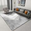 Premium Grey Marble Pattern Geometric Combination Living Room Decor Home Carpet  Bedroom Rug, Nordic Style Easy To Care