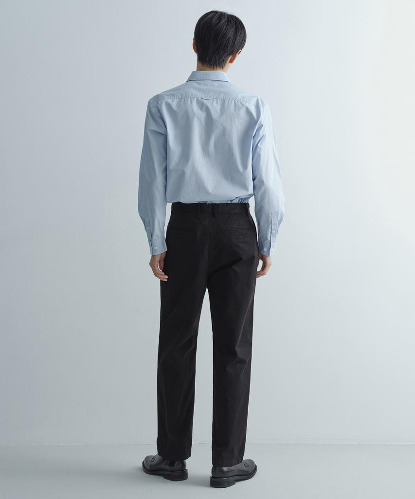 Musinsa Standard [Рабочая одежда] Штаны с garment-окрашиванием Cn [Черный]