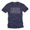 Funny T-Shirts Mens I HATE PEOPLE Funny Sayings Cool Fun Gifts Men