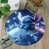 1pc S-Stitch11 Carpet, Round Rug, Comfortable, Suitable for Entryways, Living Rooms, Office, And Bedrooms, Christmas Decoration