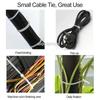 Plastic Clamping Collar Cable Tie Clamping Scratch Cable Attache Cable Velcro Self Locking Nylon Cables Ties Fastening