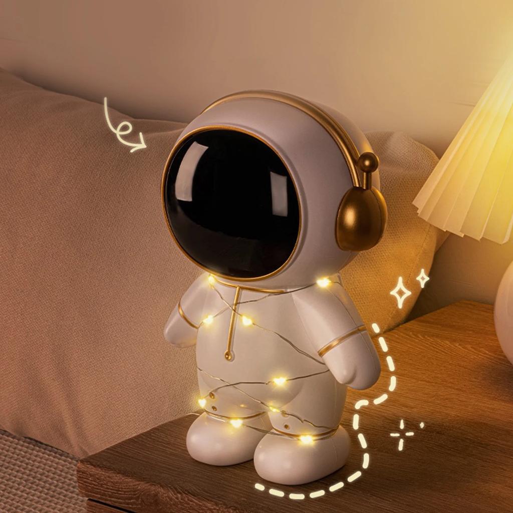 Копилки с подсветкой Копилка-копилка для космонавтов Небьющиеся детские деньги Копилка для монет Ящик для хранения астронавтов Подарки на день рождения