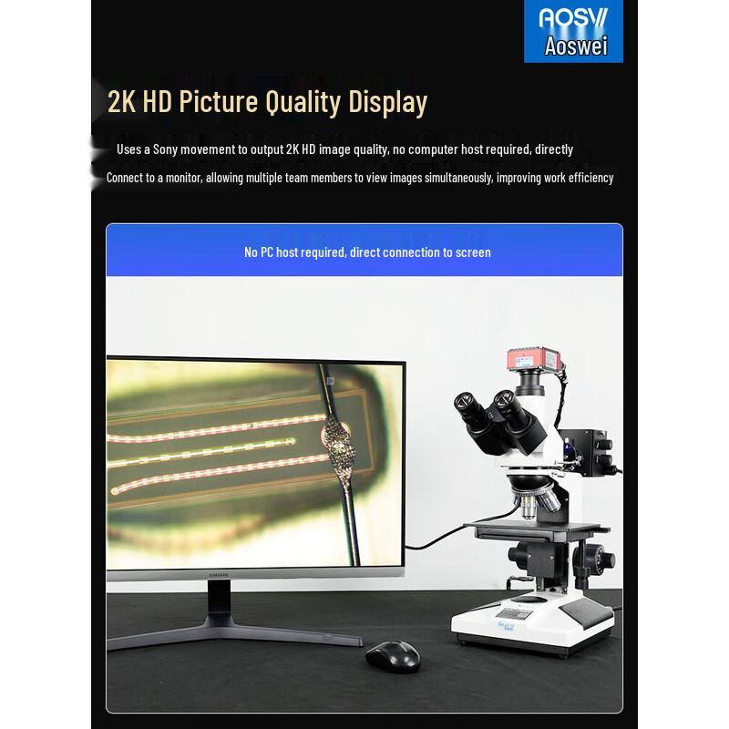 AOSVI High Magnification Metallurgical Microscope
