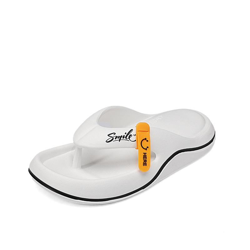 Fashion Men's Platform Flip Flops Summer Soft Sole EVA Slippers for Men Outdoor Casual Beach Shoes Home Non-slip Bathroom Slides Shoes