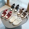 Детские повседневные кроссовки Осень 2026 Малыши Девочки Мальчики Мягкая подошва Средняя высота ПУ Сетка Дышащие Обувь без шнурков