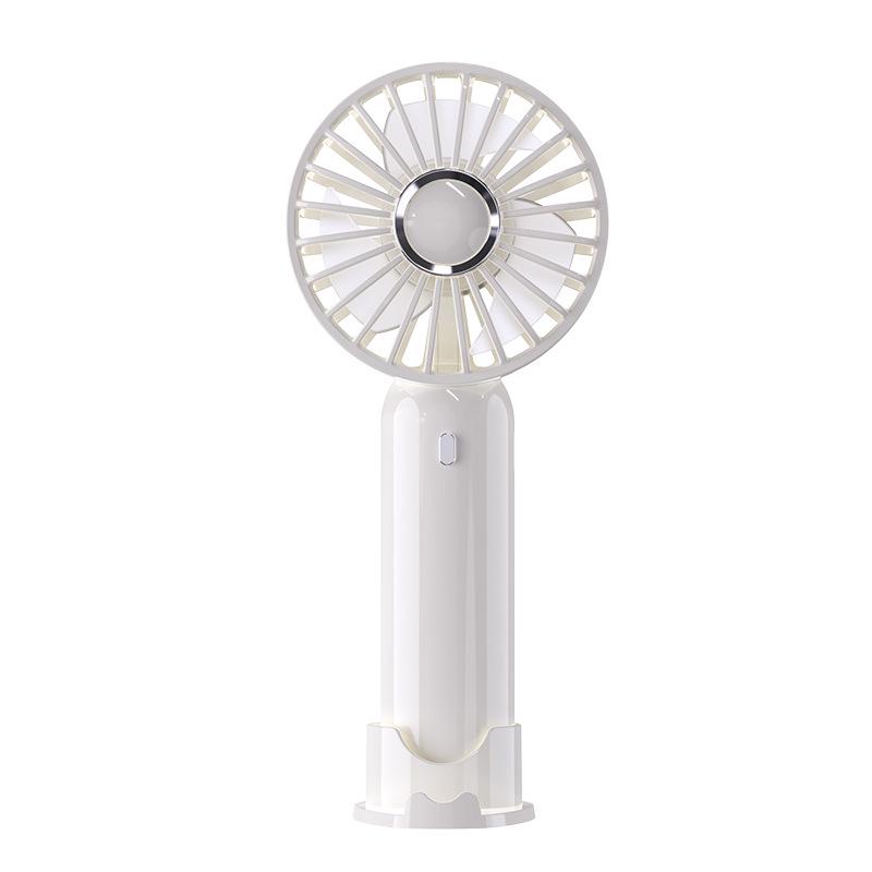Портативный USB ручной вентилятор: Прозрачный, Сильный Ветер, Для Уличного Использования