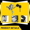 Front Left Driver Door Lock Cylinder For 2003-07 Honda Accord 4Dr 72181-SDA-A11