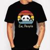 Футболка Ew,people Модный бренд С коротким рукавом Мужская и женская Летняя Уличная Хип-хоп футболка 100% хлопок Черная Мужская Топы Футболки