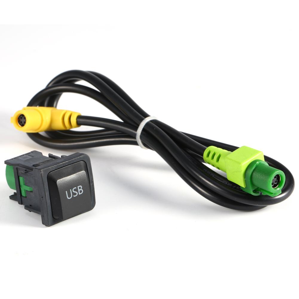 USB-кабель для коммутатора 100 см, жгут для RCD510 RNS315 MK6 MK5 Sagitar
