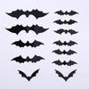 Halloween Decorations Detachable Easy To Apply Hollow Mini Unforgettable Removable Bat Sticker Party Decorations Spooky 3d
