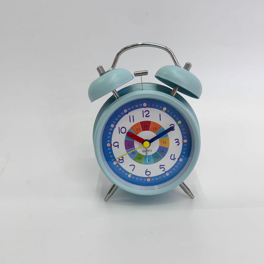 Дошкольное образование детский обучающий будильник настольные часы студент рабочий стол прикроватные часы час просыпаться громкая мелодия
