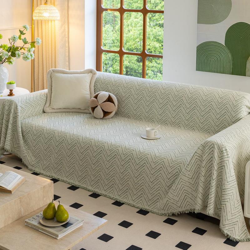 Ткань для чехла на диван, легкая роскошь и высокого класса, универсальная для всех сезонов, чехол для дивана с полным покрытием, одеяло для дивана в скандинавском стиле, полотенце для дивана