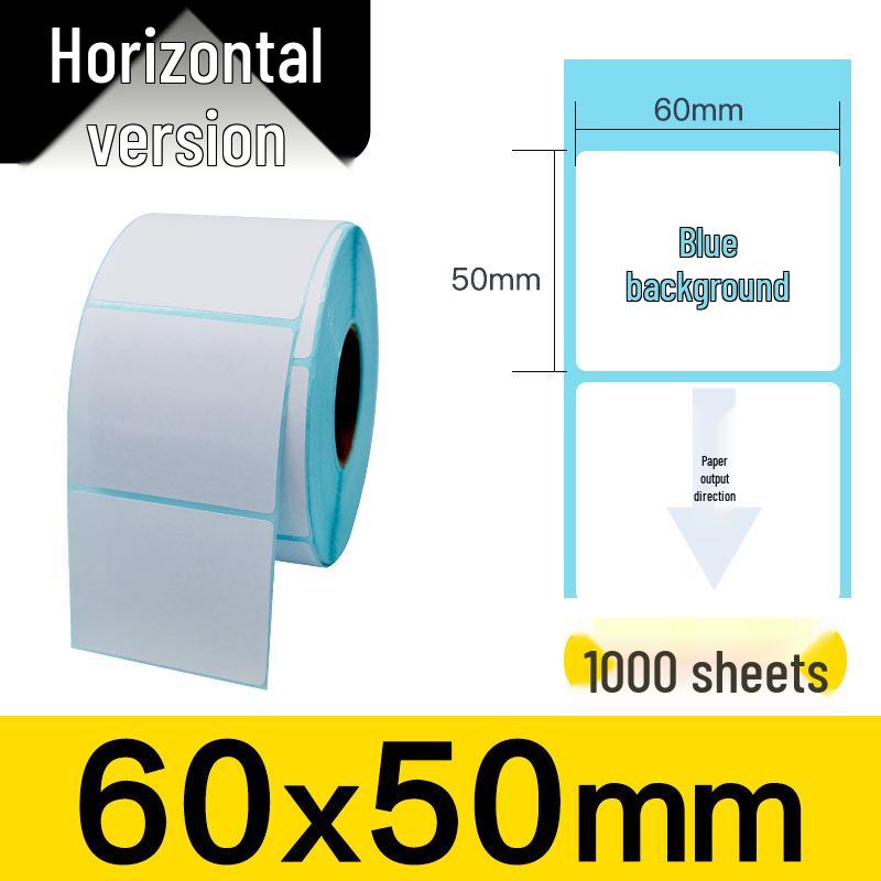 100x100x150mm Three-Proof Self-Adhesive Thermal Label Paper for Barcode Printing