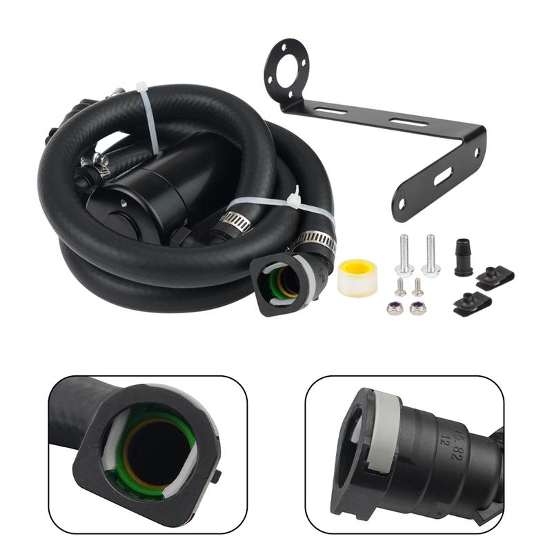 Oil Catch Can Air Oil Separator Kit Fit for 2011-2023 Ford F-150 2017-2023 Raptor 2018-2021 Expedition