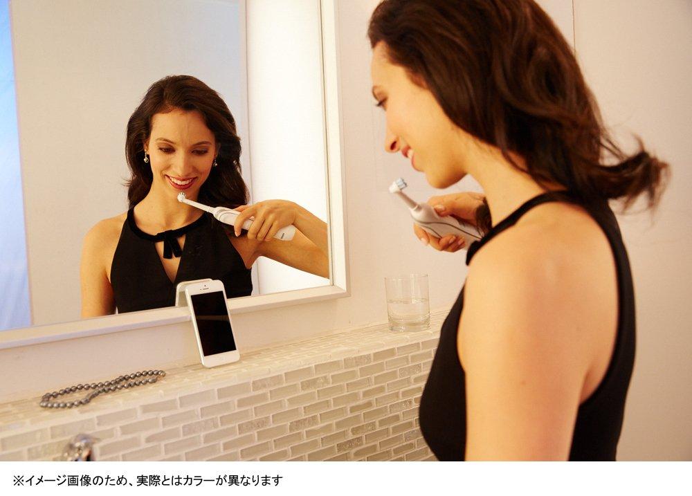 Электрическая зубная щетка Braun Oral B Platinum Black, подключенная к приложению для смартфона, черная D365356X D365356X