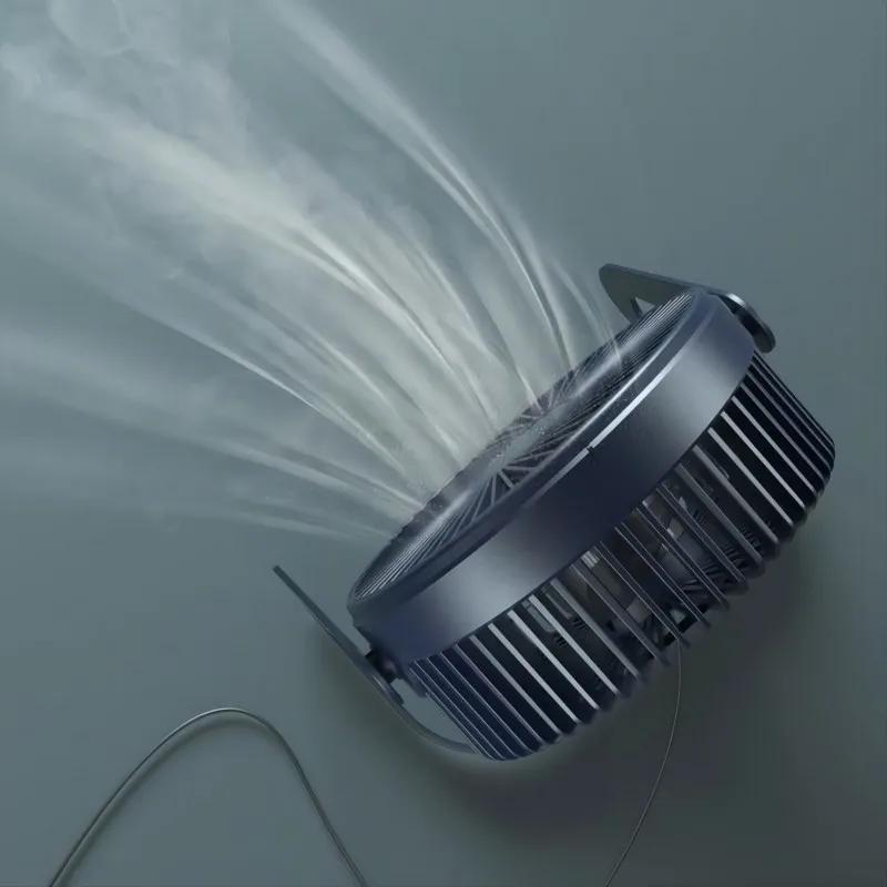 5-дюймовый USB мини настольный вентилятор с наклоном на 360 градусов, маленький портативный охлаждающий вентилятор, складной настольный вентилятор, воздушный вентилятор для дома, офиса