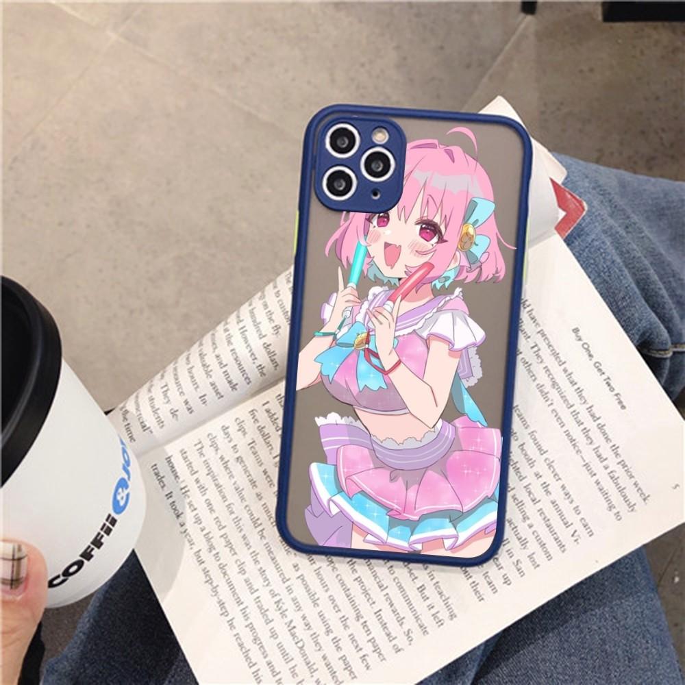 Riamu Yumemi Anime Phone Case for iPhone 14 11 12 13 Mini Pro Max 8 7 Plus X XR XS MAX Translucent Matte Cover