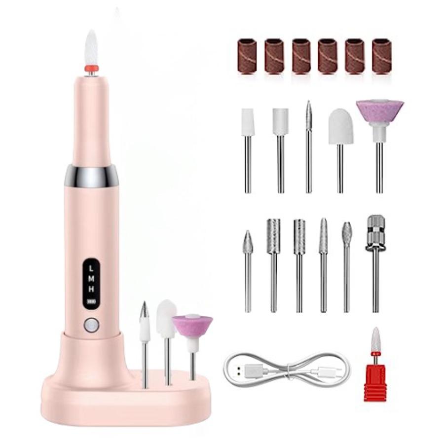 Electric Nail Polisher Drill Bits Professional Nails Grinding Polishing Dead Skin Removal Art Sanding File Pen Manicure Machine