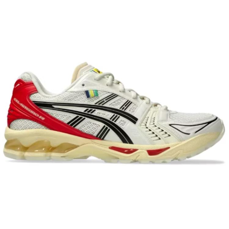Институт Айртона Сенны x ASICS Gel Kayano 14 McLaren Унисекс Кроссовки Кремовый Березовый Огненно-красный 1203A766-200