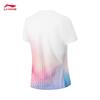 Li-Ning Женская быстросохнущая охлаждающая футболка с коротким рукавом ATSW146