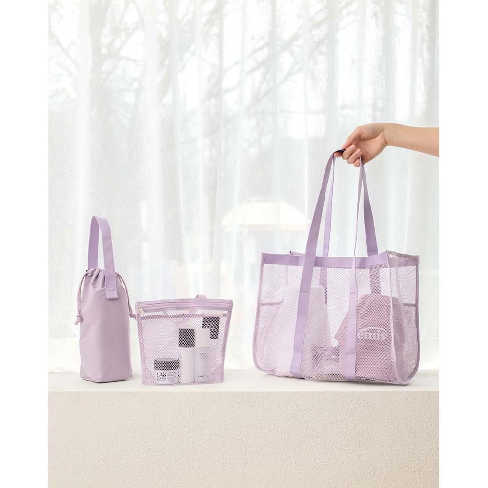 Милая большая многофункциональная сетчатая дышащая сумка-тоут для отдыха и путешествий, большая вместительная сумка для хранения, сумка для покупок, сумка-органайзер для дома