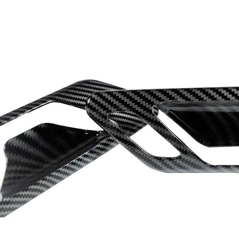 ABS Carbon Fiber Texture Car Styling Interior Door Handle Pull Bowl Frame Cover Trim For VW Golf 6 MK6 2008-2013