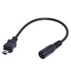 Разъем питания DC 5.5x2.1мм гнездо на Mini USB штекер удлинительный кабель для зарядки адаптер (5,5x2,1 мм к Mini USB)
