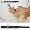 Pet Bath Fixation Strap with Sucktion Cup Cat Dog Shower Restraint Strap Anti Scratch Strap Pet Bathing Grooming Tool