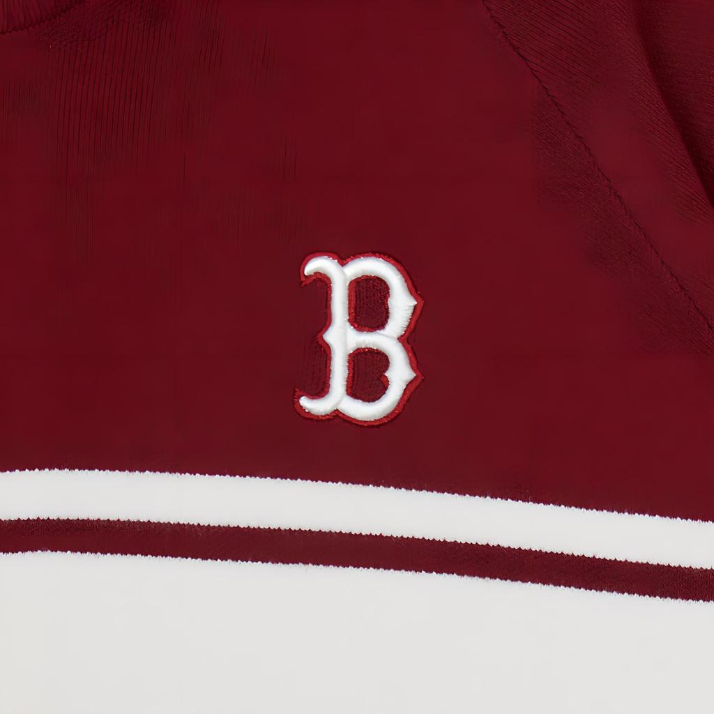 Новые куртки и пальто MLB VARSITY BOSTON RED SOX Женские бордовые 3FKCV0144-43WIS