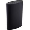 Support Pour Couteaux - BERGNER - 15.6X6.6X22CM - SOFT TOUCH - Noir - 1 Pièce