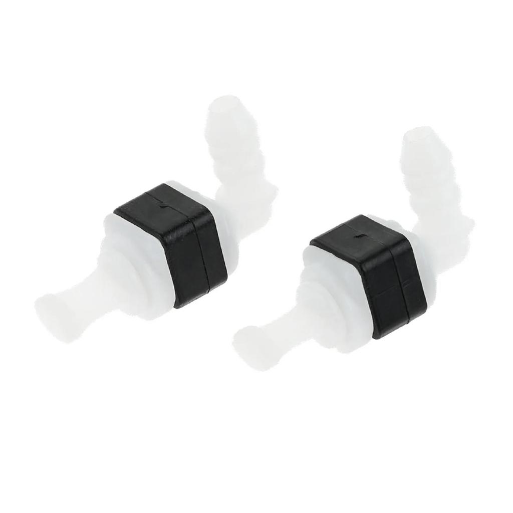 2Pcs Car Windshield Washer Nozzle Connector Elbow Clip Head 3B0955665C For A3 A4 A6 A8 Q5 Q7 TT Beetle Golf Jett Passat Octavia Hoses Windshield