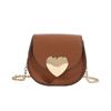 Solid Color Sweet Fresh Girls Casual Small Crossbody Bag For School Daily Play