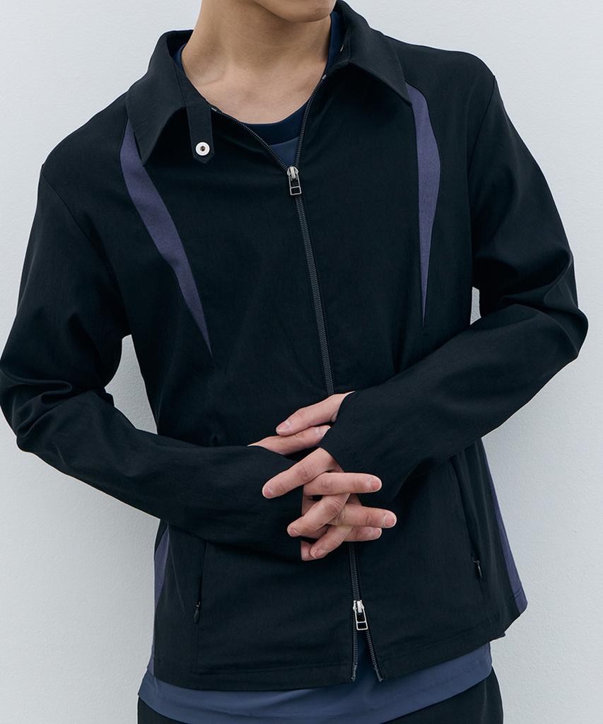 ROWM Contrast Panel Jacket (Black)