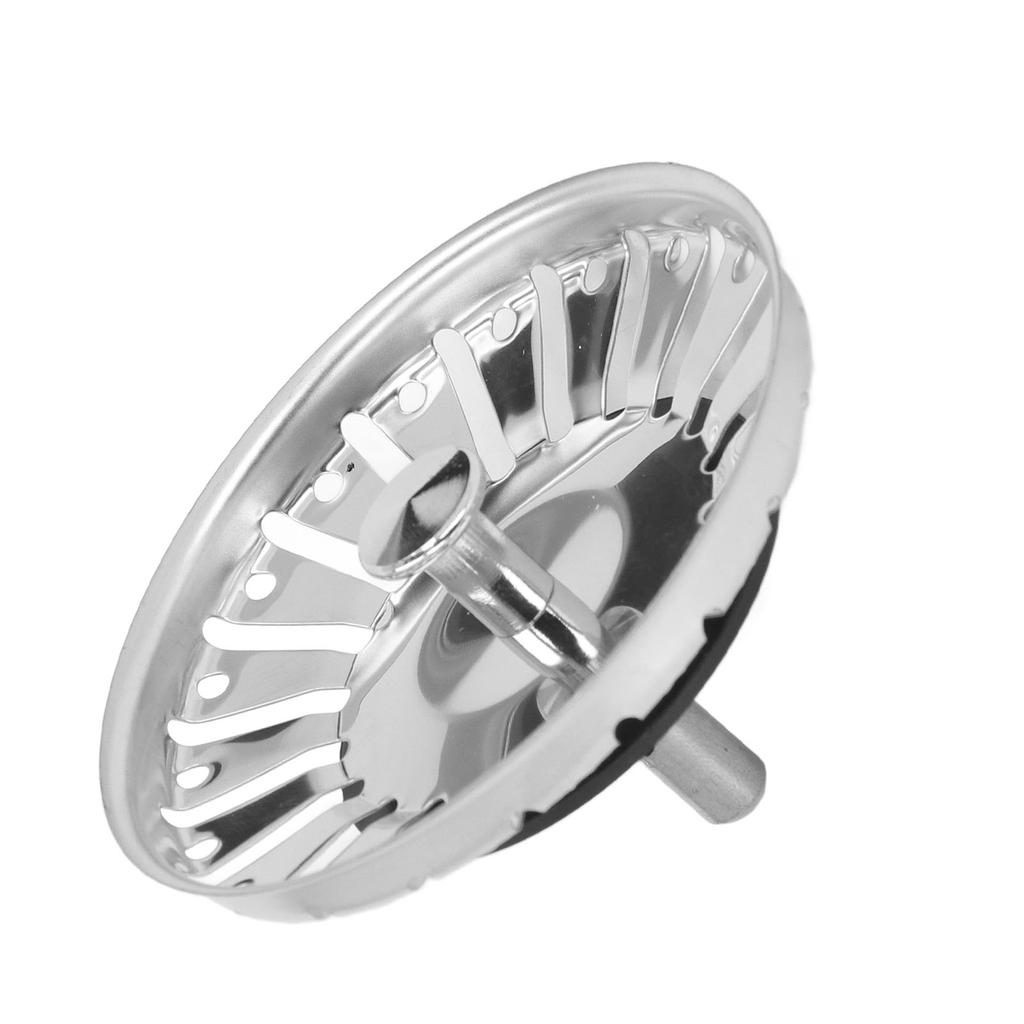 Kitchen Sink Strainer Basket Thickening Stainless Steel Sink Stopper for Standard Drains
